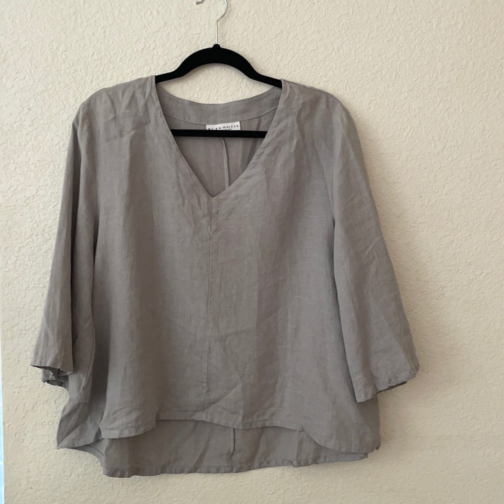 Bryn Walker 100% Linen Top